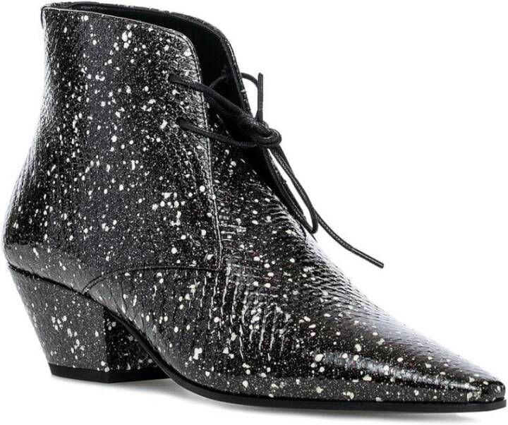Saint Laurent Stijlvolle Enkellaarsjes voor Vrouwen Multicolor Dames