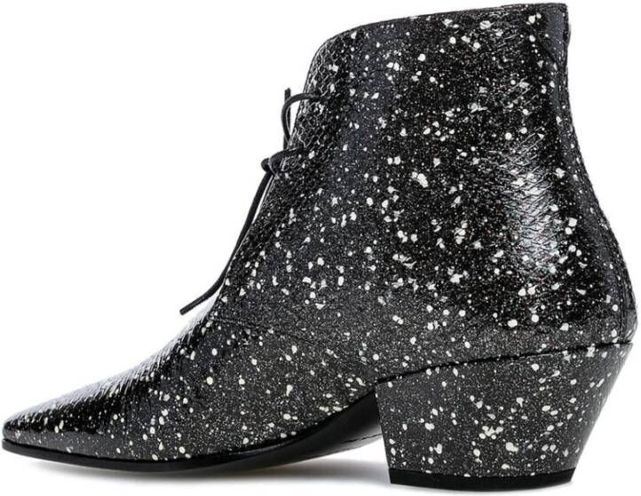 Saint Laurent Stijlvolle Enkellaarsjes voor Vrouwen Multicolor Dames