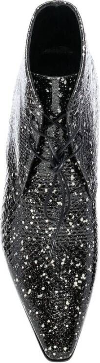 Saint Laurent Stijlvolle Enkellaarsjes voor Vrouwen Multicolor Dames