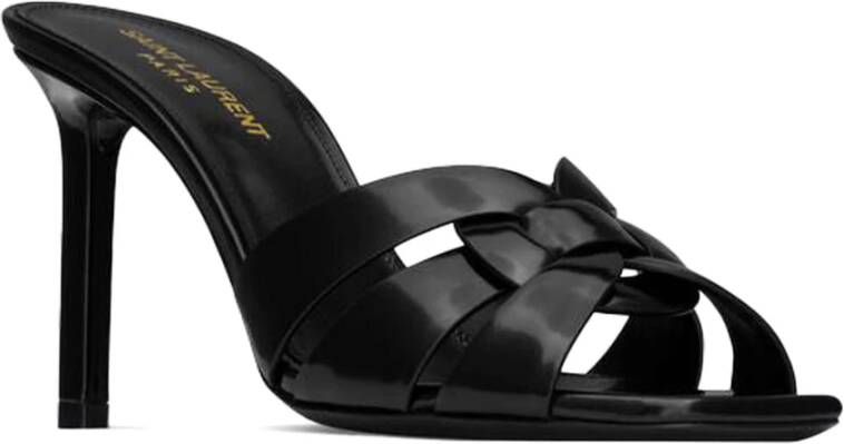 Saint Laurent Stijlvolle Muiltjes voor Trendy Vrouwen Black Dames
