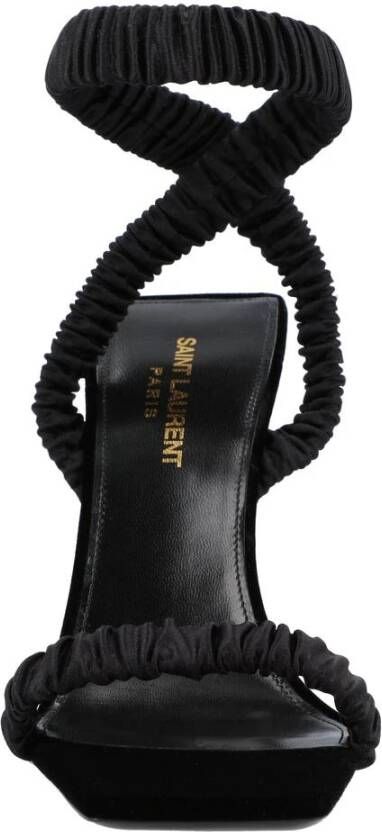 Saint Laurent Stijlvolle Sandaalhakken met Enkelband