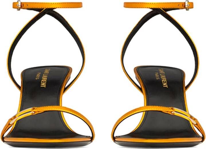 Saint Laurent Stijlvolle Sandalen voor Zomer Outfits Orange Dames