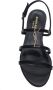 Saint Laurent Zwarte Leren Sandalen met Verstelbare Band Black Dames - Thumbnail 9