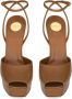 Saint Laurent Stijlvolle Zomer Sandalen Brown Dames - Thumbnail 3