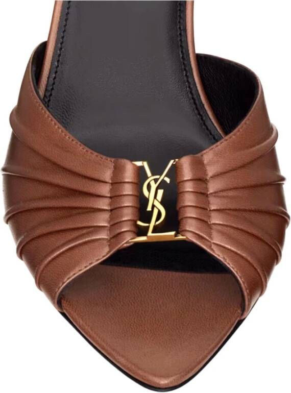 Saint Laurent Stijlvolle Zomer Sandalen voor Vrouwen