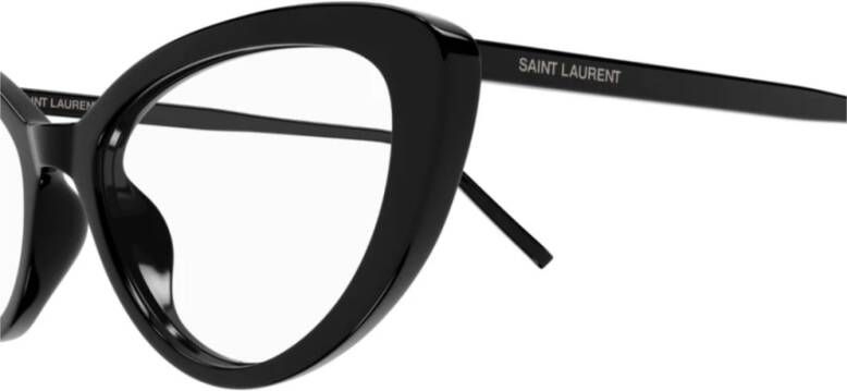 Saint Laurent Stijlvolle Zwarte Leren Sneakers