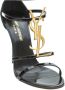 Saint Laurent Stijlvolle Zwarte Sandalen - Thumbnail 2