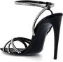 Saint Laurent Stiletto Sandalen met Open Teen Gesp en Strik - Thumbnail 2