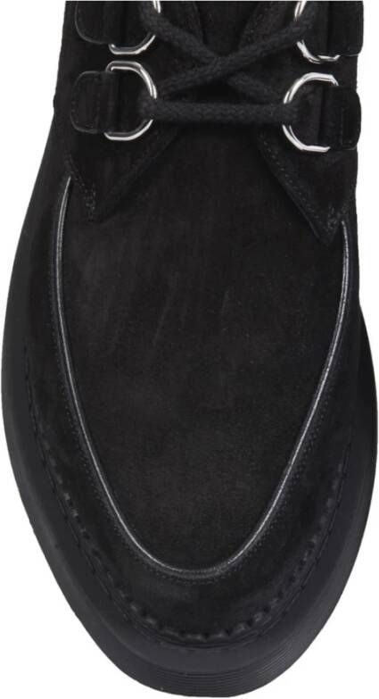 Saint Laurent Suede Derbies Veterschoenen Vrouwen