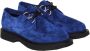 Saint Laurent Suede Derbies Veterschoenen Mannen Blue Heren - Thumbnail 6