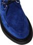 Saint Laurent Suede Derbies Veterschoenen Mannen Blue Heren - Thumbnail 8