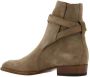 Saint Laurent Leren Jodhpur laarzen met gespsluiting Beige Dames - Thumbnail 2