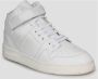 Saint Laurent Versleten Leren Lax Sneakers White Heren - Thumbnail 2