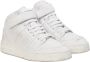 Saint Laurent Witte Leren Sneakers met Klittenbandsluiting White Heren - Thumbnail 2