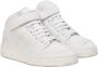 Saint Laurent Witte Leren Sneakers met Klittenbandsluiting White Heren - Thumbnail 6