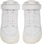 Saint Laurent Witte Leren Sneakers met Klittenbandsluiting White Heren - Thumbnail 8
