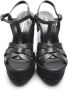 Saint Laurent Vintage Pre-owned Leather heels Black Dames - Thumbnail 2