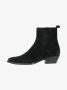 Saint Laurent Vintage Pre-owned Suede boots Black Dames - Thumbnail 2