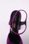 Saint Laurent Vintage Pre-owned Suede heels Purple Dames - Thumbnail 5