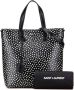 Saint Laurent Vintage Tweedehands leren boodschappentas - Thumbnail 2