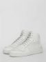 Saint Laurent Witte geperforeerde sneakers met versleten effect White Heren - Thumbnail 2