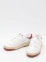 Saint Laurent Witte Sneakers van Korrelig Kalfsleer White Heren - Thumbnail 4