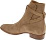 Saint Laurent Leren Jodhpur laarzen met gespsluiting Beige Dames - Thumbnail 5