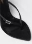 Saint Laurent Zijden Sandalen met Hoge Hak - Thumbnail 2
