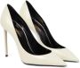 Saint Laurent Zoe 105 Leren Pumps White Dames - Thumbnail 5