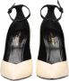 Saint Laurent Witte Leren Pumps met Gespsluiting White Dames - Thumbnail 7