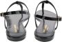 Saint Laurent Zwarte Flip Sandaal Black Dames - Thumbnail 9