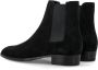 Saint Laurent Zwarte Gesloten Chelsea Laarzen Aw24 - Thumbnail 2