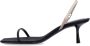 Saint Laurent Zwarte Gesloten Neus Sandalen Elegante Stijl Black Dames - Thumbnail 3