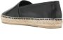 Saint Laurent Zwarte Kalfs Espadrilles Black Dames - Thumbnail 3