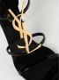 Saint Laurent Zwarte Lakleren Sandalen met Hak - Thumbnail 2