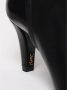 Saint Laurent Zwarte leren enkellaarsjes met hak - Thumbnail 2