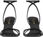 Saint Laurent Leren sandalen met Cassandre-hak Black Dames - Thumbnail 5
