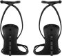 Saint Laurent Leren sandalen met Cassandre-hak Black Dames - Thumbnail 6