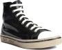 Saint Laurent Zwarte Leren Sneakers Aw23 Black Heren - Thumbnail 2