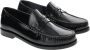 Saint Laurent Zwarte Loafers Regular Fit Geschikt voor Alle Temperaturen 100% Leer Black Dames - Thumbnail 2