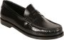 Saint Laurent Zwarte platte loafer schoenen Black Dames - Thumbnail 2