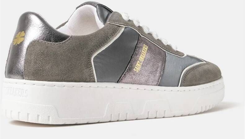 Saint Sneakers Grijze Suède Sneakers voor Vrouwen Gray Dames