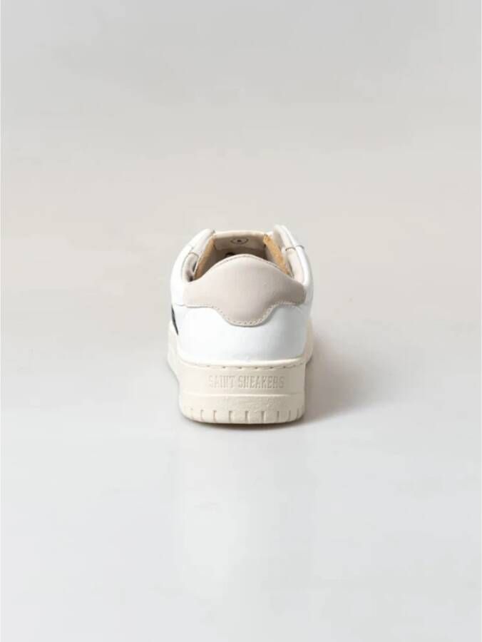 Saint Sneakers Sail Sneakers (Wit Zwart) White Heren
