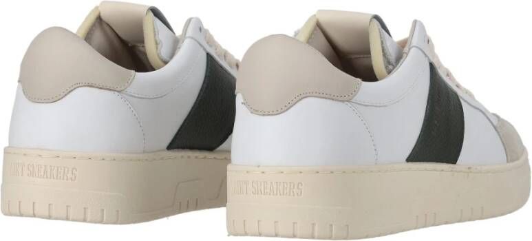 Saint Sneakers Wit Olijf Sneakers