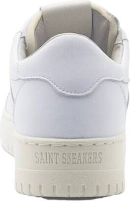 Saint Sneakers Witte Leren Basket Sneakers