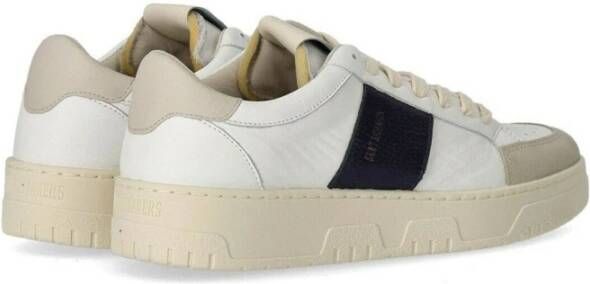Saint Sneakers Witte Leren Sneakers voor Mannen Multicolor Heren