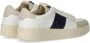 Saint Sneakers Witte Leren Sneakers met Geperforeerde Neus White Heren - Thumbnail 4