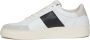 Saint Sneakers Witte leren zeilsneakers met zwarte details Multicolor Heren - Thumbnail 3