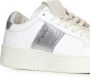 Saint Sneakers Witte Leren Sneakers met Geperforeerde Neus White Dames - Thumbnail 5