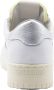 Saint Sneakers Witte Zilveren Leren Sneakers Ss25 - Thumbnail 2